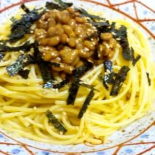 和風なっとうパスタ